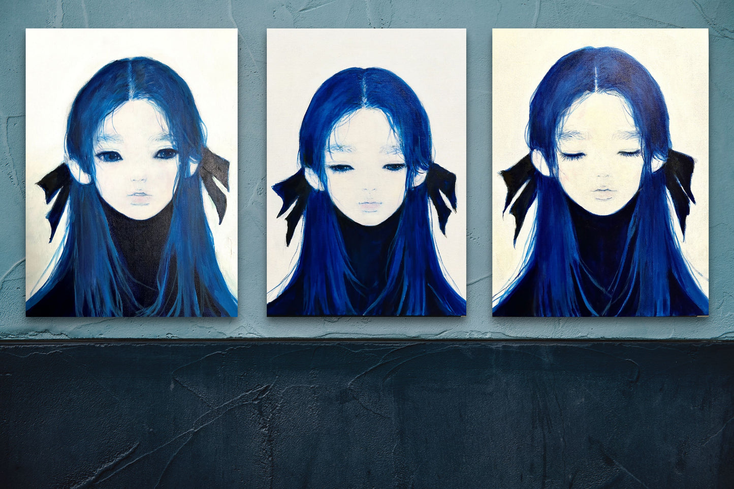 Blueness 069・070・071＜Limited-time art print for the solo exhibition＞